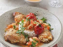 Poulet Aux Ecrevisses Rapide Recette Poulet Aux Ecrevisses Recettes De Cuisine Poulet
