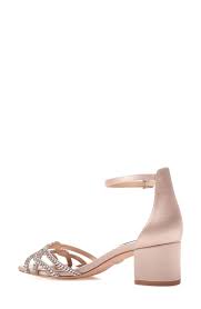 Badgley mischka sonya 2025 block heel sandal