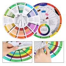 Details About Atomus Color Wheel Artist Paint Mixing Guide Tattoo Color Wheel Co