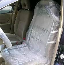 Us 15 07 Rete Disposable Car Seat Covers Clear Plastic Universal Waterproof Anti Dust Antidust Clear Covers Disposable Plastic Rete Seat Universal