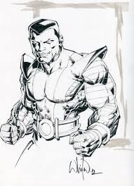The Marvel Comics Of The 1980s Colossus By Whilce Portacio Comic Books Art Comic Art Xmen Art