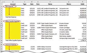 Data Mining Your General Ledger With Excel Journal Of