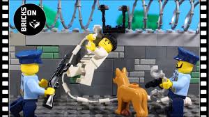 Lego Prison Break Jail Break Fail Stop Motion Animation Lego City Police Lego City Police Stop Motion Prison Break