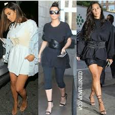 Kim Kardashian Corset Belt Corset Belt Outfit Black Corset Belt Corset Belt