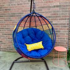 Bird Cage Swing Chair Pier 1 Swingasan Rainbow Ombre Hanging Chair Hanging Chair Egg Swing Chair Clear Dining Chairs