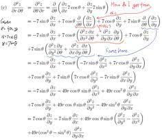 Calculus Trouble Simplifying A Partial Differential Equation Partial Differential Equation Differential Equations Differential Calculus