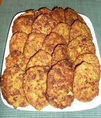 The potato will be hard in the center when poked with a fork. Kotlets Or Persian Meat Patties Javaneh S Kitchen Persian Cuisine