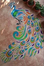 Peacock Rangoli Designs For Diwali Rangoli Rangoli Designs Diwali Rangoli Diwali Rangoli Designs Peacock Rangoli Designs Peacock Art Sidewalk Chalk Art Chalk Art