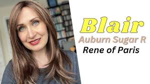 Harper by Rene of Paris in Auburn Sugar-R, Wig Review, How to Pluck the  Hairline & Steam Style