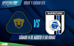 Pumas vs atlético de san luis: Pumas Vs Queretaro Where To Watch Live Match Day 4 Liga Mx Pledge Times