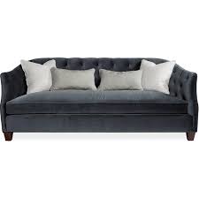 87 wide x 32 deep x 31.5 high, with seat height of 15.5 inches. Lee Industries Teal Tufted Sofa Aptdeco