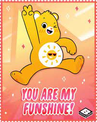 See image of justin michael, the voice of funshine bear in care bears: Boomerang Unlock The Magic This Valentine S Day With A Special Care Bears Sweepstakes Comment On Your Fav V Day Card To Enter For A Chance To Win A Care Bears Swag Bag