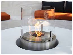 Cheminée ethanol de table avec son pied. Cyl Cheminee A L Ethanol Design En Verre Piscine Center Net