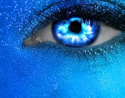 Blue Visions Electric Blue Eyes Blue Aesthetic Pastel Eye Photography