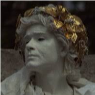 Details of the statue picture with the motion blur as presented in Tab.... 