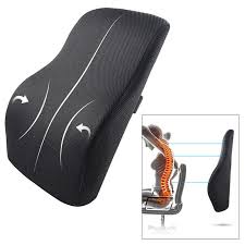 Memory Foam Seat Chair Lumbar Back Support Cushion Pillow For Office Home Car Brace Support From Health Beauty Hair On Banggood Com In 2020 Lumbar Support Cushion Cushions Pillow Cushion