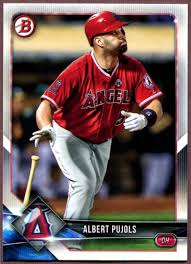 He (albert pujols) has a passion for the game, a love for. 2018 Bowman 22 Albert Pujols Baseball Card Los Angeles Angels