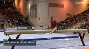 Calificată la individual compus în urma mondialului din 2019, maria a avut o carieră presărată cu accidentări la tendonul ahilian, mai ales din cauza aterizărilor. 800x450 Maria Holbura Romania Beam Senior 2018 Italy Video Dailymotion