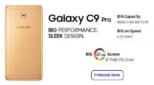 Samsung galaxy c9 pro features a massive screen. Samsung Galaxy C9 Pro Price In India