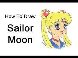 How To Draw Sailor Moon - Youtube