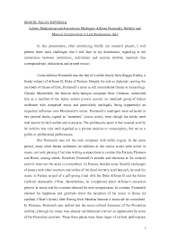 You can use these free thesis statement templates to write an effective there are a lot of argumentative thesis statement examples, expository thesis statement examples, analytical thesis statement examples, and more. Doc Letters Dedications And Anonymous Madrigals Alfonso Fontanelli Nobility And Musical Compositions In The Late Renaissance Italy Miguel Palou Espinosa Academia Edu