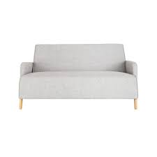 D'un lit queen et matelas à des grand canapé eq3 en excellente condition grand 3 places propre et super confortable structure robuste dimensions: Grijze Stoffen 2 Plaatsen Zitbank Adam Petit Canape Canape 2 Places Canape