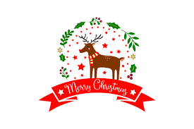 Download Merry Christmas Reindeer Svg Cut File By Creative Fabrica Crafts Creative Fabrica Yellowimages Mockups
