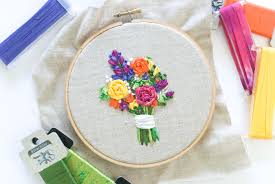 Move the needle for a distance of at least five centimeters The Basics Of Silk Ribbon Embroidery