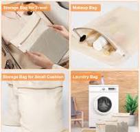 Amazon.com: 6-Piece Bag, Durable Cotton Mesh Laundry Bag ...