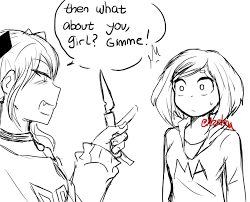 Azelma Darkwhite Hero Himiko Vs Villain Deku Villain Uraraka #villaingroundzeroau #villainuraraka #uraraka #urarakaochako #mhafanart #bnhafanart #mha #bnha. hero himiko vs villain deku