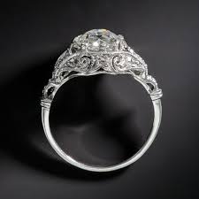 1 38 Carat Platinum And Diamond Edwardian Engagement Ring Edwardian Engagement Ring Wedding Rings Vintage Vintage Engagement Rings