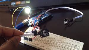 An ir sensor is an electronic instrument used to sense certain characteristics of its surroundings by either emitting and/or detecting infrared radiation. Ir Object Detection Circuit Proximity Sensors Youtube