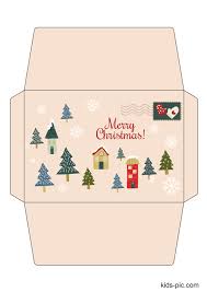 Get this template and fill in your message. 24 Letter Envelope Template To From Santa Kids Pic Com