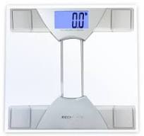 Red Rock Personal Body Weigh Scale Made with Tempered Glass Large Blue  Backlight LCD