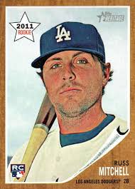 Amazon.com: 2011 Topps Heritage #461 Russ Mitchell Dodgers MLB Baseball  Card (RC