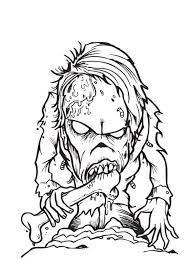When fighting with zombies, one should always aim for the head. Zombie Coloring Pages For Adults Printable Coloring And Drawing