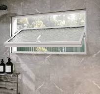 Ventana rectangular de metal, ventana giratoria de 360° con asas, ventanas  de popa de casa, ventanas de vidrio templado de montaje empotrado, para ...