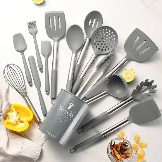 Stainless Steel Kitchen Utensils 15pc