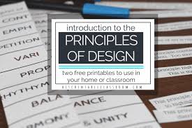 Free interactive exercises to practice online or download as pdf to print. Principles Of Design Printable Archives The Kitchen Table Classroom