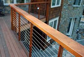 Browse 265 cable stair railing on houzz whether you want inspiration for planning cable stair railing or are building designer cable stair railing from scratch houzz has 265 pictures from the best designers decorators and architects in the country including portal design inc and san diego cable railings. Deck Ideas Cable Railing Deck Deck Railings Deck Railing Design