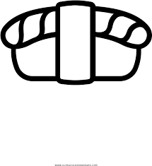 Why don't you consider impression over? Sushi Coloring Page Clipart Full Size Clipart 4476732 Pinclipart