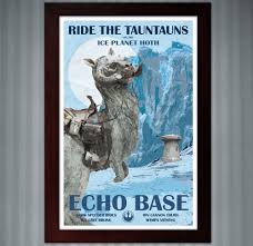 Star Wars Hoth Travel Poster Echo Base 11x17 Etsy Star Wars Hoth Star Wars Travel Star Wars Painting