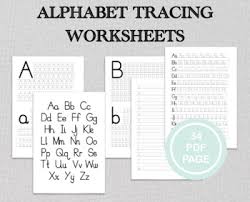 Print out individual letter worksheets or assemble them all into a complete workbook. Alphabet Tracing Printable Tracing Letters Handwriting Practice Sheets