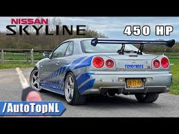 If a true r34 is your thing, we'll see you in 2024. Nissan Skyline R34 Paul Walker Tribute Hits The Autobahn In Immersive Pov Test Autoevolution