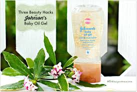 Once all hair has been removed, rinse skin thoroughly with lukewarm water in the shower. Three Beauty Hacks With Johnson S Baby Oil Gel