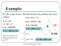 Lesson 9 3 Cylinders And Cones Ppt Download