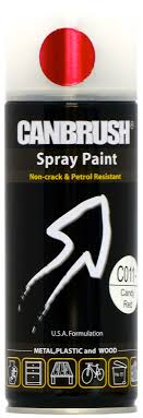 Canbrush Candy Red Mirror Metallic Effect Spray Paint Auto Diy Purpose Colour Aerosol Can C011 Buy Online In Solomon Islands At Desertcart Productid 55782337