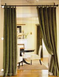 Another Curtain Idea To Separate But Not Divide Rooms Bhg Magazine Living Room Divider Room Divider Curtain Bamboo Room Divider