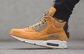 Nike Air Max 90 Sneakerboot Winter Waterproof Wheat 684714 700 Mens Size 8 5 Nike Air Max 90 Nike Air Max 90 Black Nike Air Max