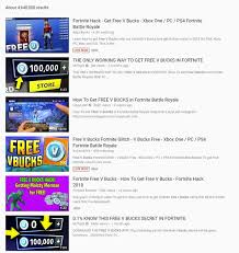 Get your free fortnite vbucks right now! Epic Issues Fortnite Scam Warning As Free V Bucks Videos Flood Youtube Eurogamer Net